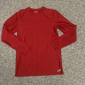 Boys BCG base layer red